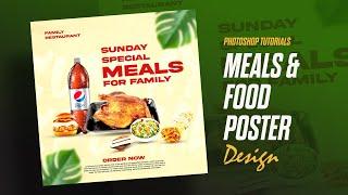 Design Fast Food Poster in Photoshop for Beginners