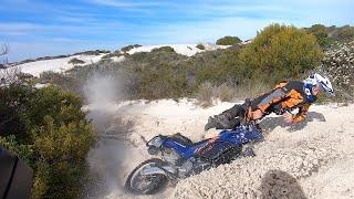 SUPERMAN and the HUMAN CANNONBALL-Adventure Bike Riding South Africa-EPISODE 52