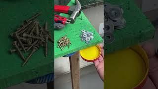 Organizer made with bottle caps #BottleCapOrganizer #DIYStorage #SmartReuse