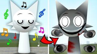 WHAT IF I MAKE A SONG WITH HORROR WHITE SPRUNKI in Garry's Mod!