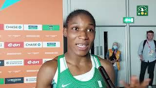 Esther Kolawole at the 2022 Commonwealth Games Birmingham