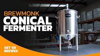 The Brew Monk Conical Fermenter 55 Litre from Geterbrewed