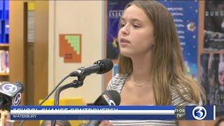 Video: Parents, students start petition after Waterbury principal reassigned