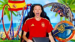 First Time at Parque Warner Madrid: BEST Theme Park in Spain?!