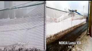 IPhone 5 vs NOKIA Lumia 920 video test 2