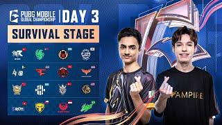 [EN] 2024 PMGC League | Survival Stage Day 3 | PUBG MOBILE Global Championship