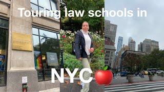 VLOG: Touring Law Schools in NYC +  surprise giveaway!!!