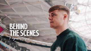 Evan Ferguson's First Day At West Ham ️ | Behind The Scenes 