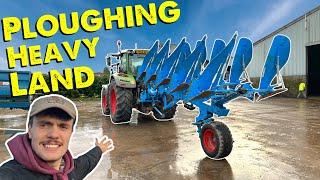 Ploughing The Heavy Land First | Almost Stuck | Saving Money On Cattle