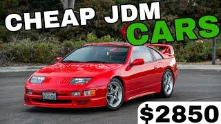 12 Best JDM Cars Under $5k | Cheap JDM Cars