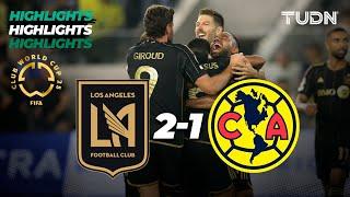 HIGHLIGHTS | LAFC 2-1 América | FIFA Club World Cup | TUDN
