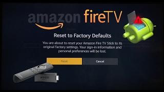 How to Restore Amazon Fire Stick 2017 - Reset to Factory Defaults