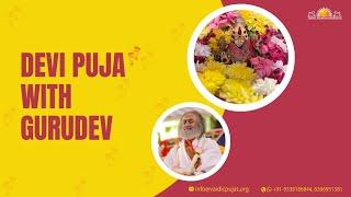 Devi Puja With Gurudev