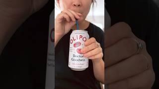 Olipop Taste Test (Doctor Goodwin) | hot for food #Shorts