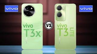 Vivo T3x 5G Vs Vivo T3 Lite 5G   #Trakontech