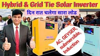 Hybrid, Grid Tie, MPPT Solar Inverter | Maxmol Solar Inverter | Hybrid Solar Inverter | MPPT Solar