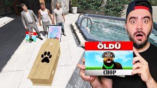 CHOP BU SABAH ÖLDÜ CENAZESINI KALDIRDIK - GTA 5 MODS