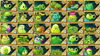 30 NEW & OLD Green Plants Battlez - Who Will Win? - Pvz 2 Plant vs Plant