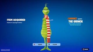 How To Get The Grinch Skin NOW FREE In Fortnite! (Unlock The Grinch Bundle)