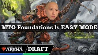 MTG Foundations Is EASY MODE | MTG Foundations Draft | MTG Arena