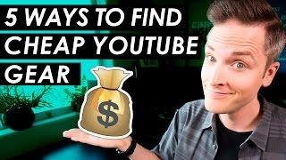 Cheap YouTube Equipment? — 5 Budget YouTube Setup Tips