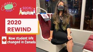 2020 Rewind | What My Year Looked Like | New Year Vlog| International Student Life| Living In Canada