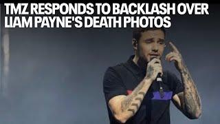 TMZ responds to backlash over Liam Payne's death photos