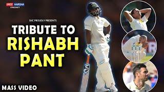 Tribute to Rishabh Pant | Indians Never Give Up  | Emotional Cricket Video | Respect 2021