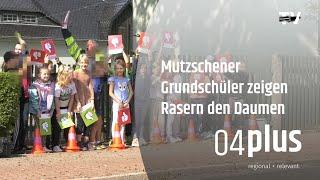 Mutzschener Grundschüler zeigten Rasern den Daumen