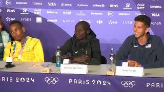 Grant Fisher 10,000mn Bronze Medal Press Conference Highlights