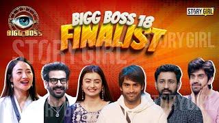 MEET FINALIST OF BIGG BOSS 18 | BB18 TOP 7 | KARANVEER MEHRA | RAJAT DALAL | VIVIAN DSENA | CHAHAT