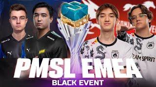  PMSL EMEA BLACK EVENT | NAVI, TEAM SPIRIT, BRUTE FORCE, VIRTUS PRO, FALSONS, S2G, HEROIC