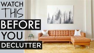  10 BIG DECLUTTERING MISTAKES TO AVOID | What NOT To Do When Decluttering: BEGINNER MINIMALISM TIPS