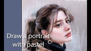 【 Pastel Portrait 04 】Essential Techniques for Pastel Portraits