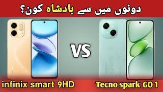 infinix Smart 9HD VS Tecno spark Go 1 Comparison