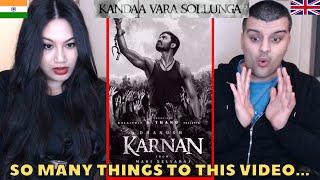 Karnan | Kandaa Vara Sollunga Lyric Video Song | Dhanush | Mari Selvaraj | REACTION