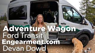 Adventure Wagon Ford Transit Build - Devan Dowd of Engearment.com