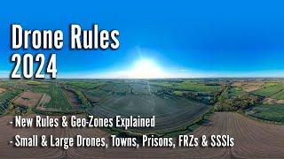 UK Drone Rules 2024 in Brief: New Rules, Geo-Zones, DJI FlySafe Update, FRZs & SSSIs