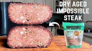 I tasted the dry aged impossible meat…