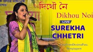 Dikhou Noi || Surekha Chhetri || Live Performances From Dosima Para Ganesh Puja 2023