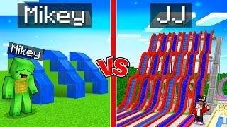 Mikey vs JJ Waterpark House Survival Battle in Minecraft (Maizen)