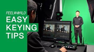 Easy Green Screen Setup for Live streaming | Tips for Easy Chroma Keying | Virtual Studio Room