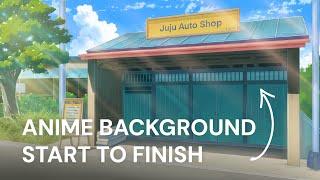 The only anime background art tutorial you'll ever need...Maybe