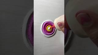 Satisfying Rangoli Designs l Muggulu Kolam #rangoli #shortsfeed #shorts #ytshorts #satisfying