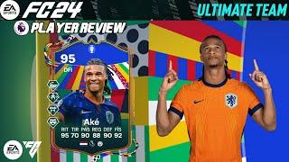 ⭐ESTARA A LA ALTURA DE LOS MEJORES⭐ NATHAN AKE 95 TOTT REVIEW EA FC FIFA 24