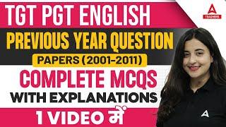 English Literature For All TGT/PGT Exams 2024 | English Literature PYQs By Aishwraya Ma'am