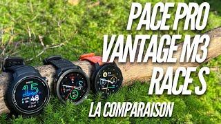 Suunto Race S vs Polar Vantage M3 vs COROS Pace Pro: laquelle choisir?