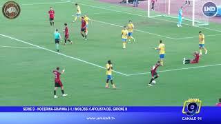 Serie D - Nocerina-Gravina 2-1, i Molossi capolista del girone H