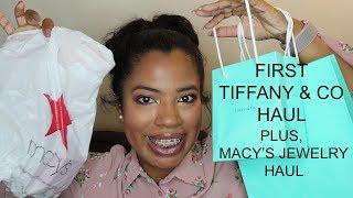 TIFFANY & CO. AND Macy's JEWELRY HAUL