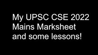 Analysing My CSE'22 Marksheet and Learning some Lessons!